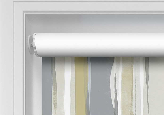 Waterfall Stripe, Ochre - Twist&Fit Roller Blind - Image 10